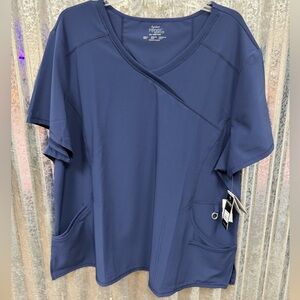 Cherokee infinity/Scrub Top/Women’s/Navy/3XL
